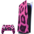 Pink Leopard Spots PlayStation PS5 Skins